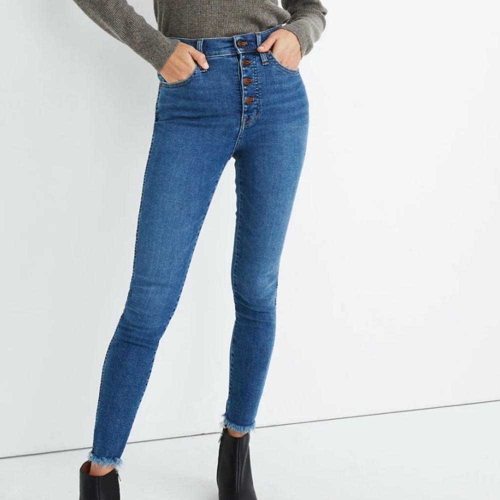 Madewell 10” High Rise Skinny Jeans